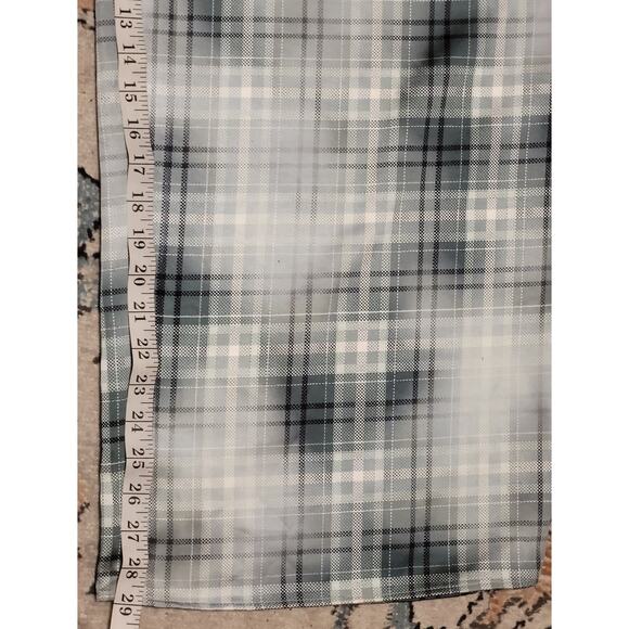 Alfani Wide Leg Plazzo Pants Women's Size XL Green Plaid High-Rise 36WX29L NWT - Picture 5 of 8